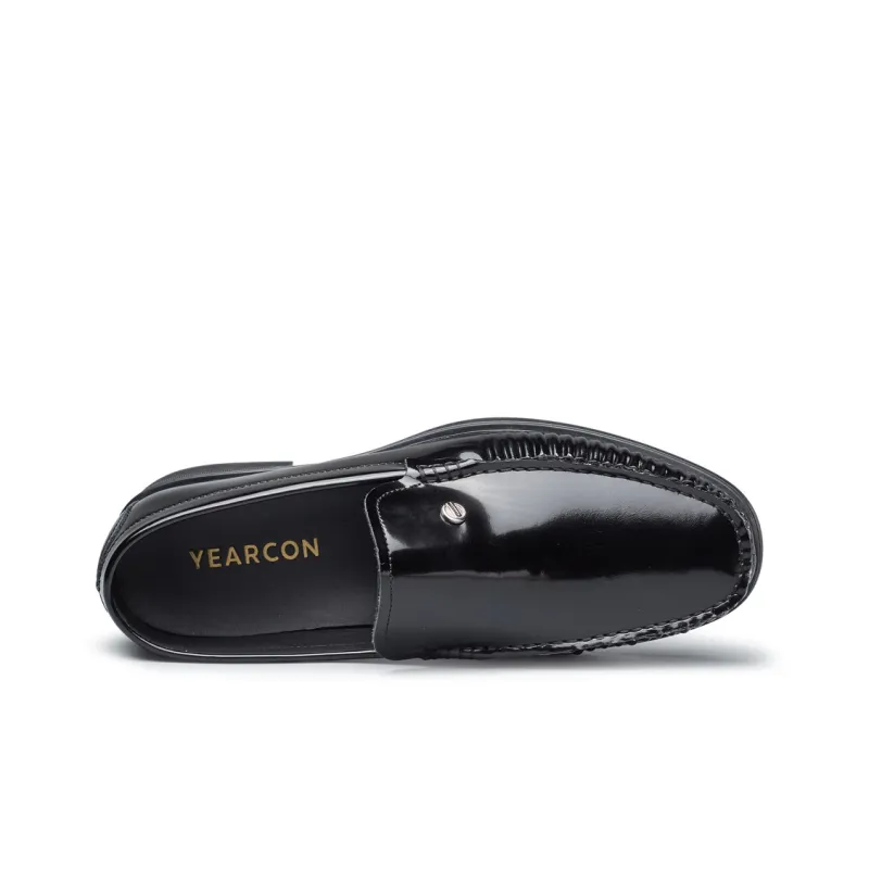 YEARCON Loafers Men Burgundy/Black-2
