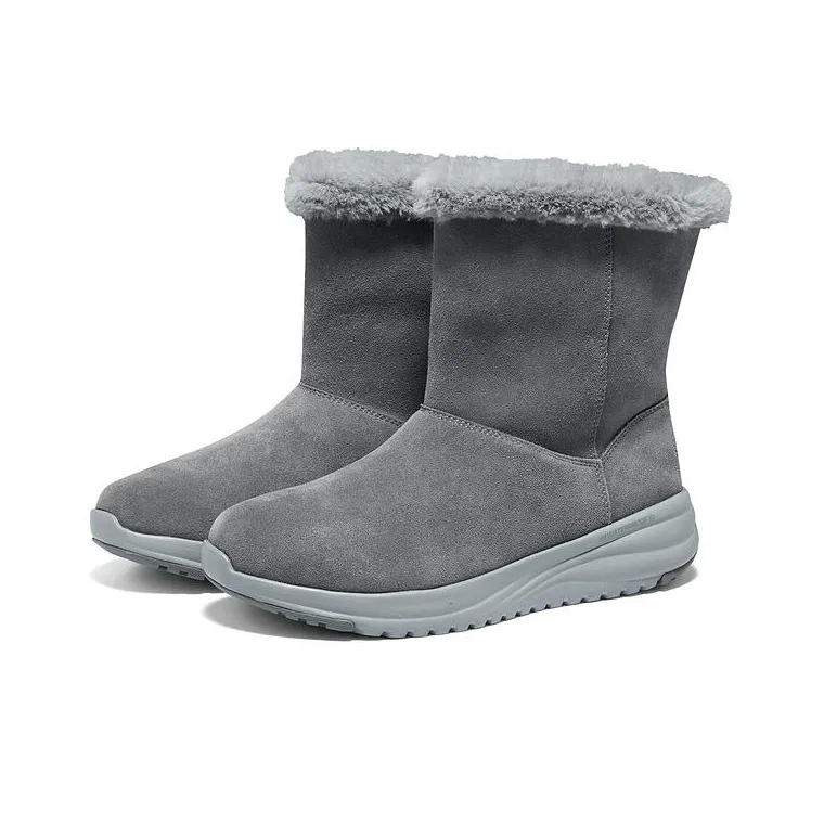 Skechers ON THE GO Thermal Knee High Snow Boots Women's Gray-1