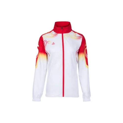 PEAK Comprehensive Sports Series Jacket Women's All White