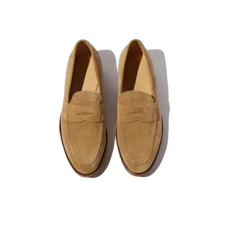 SCAROSSO Stefano Almond Toe Loafers-3