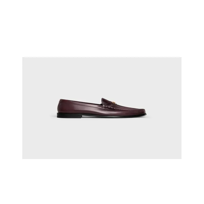 CELINE Triomphe Loafers 1.5cm Men's Umber-15