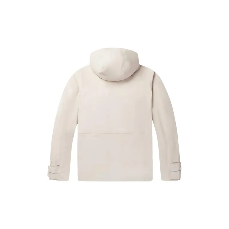 Columbia Waterproof And Windproof To Keep Warm Windbreaker Jacket Men's White-1
