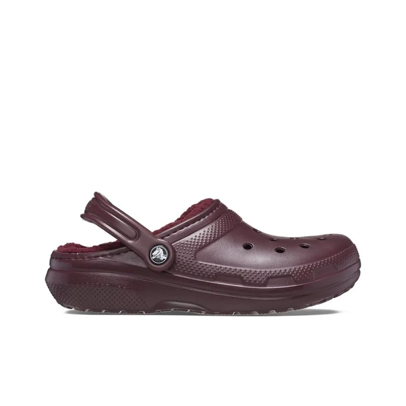Crocs Classic Lined Clogs 'Dark Cherry'-1