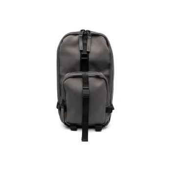 Rains Polyurethane Backpack Regular Men's Gray