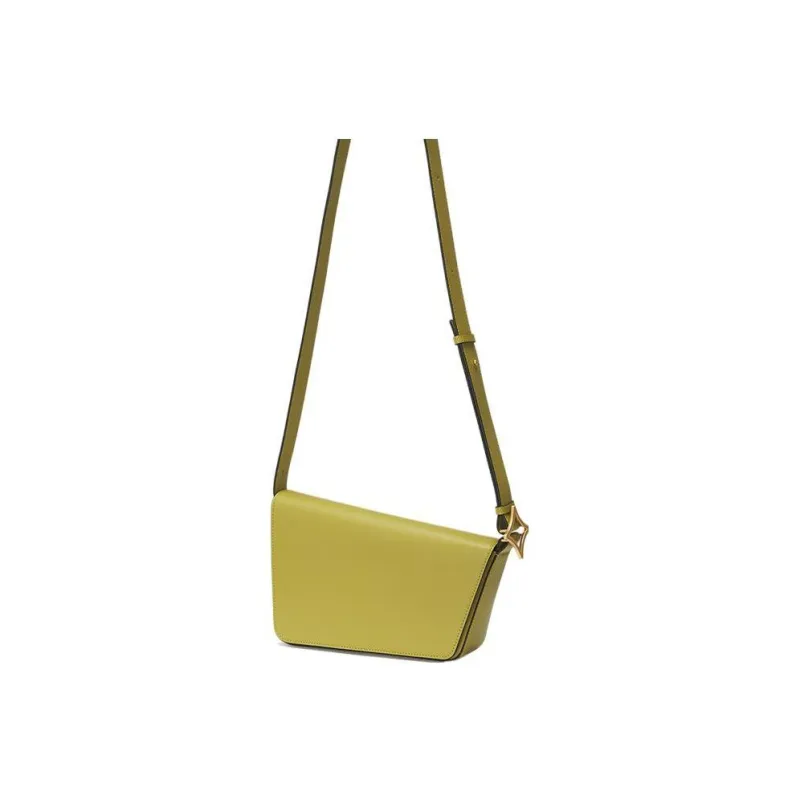 ORYANY Cow Leather Handbag Shoulder Bag Crossbody Bag Regular Women's Green-4