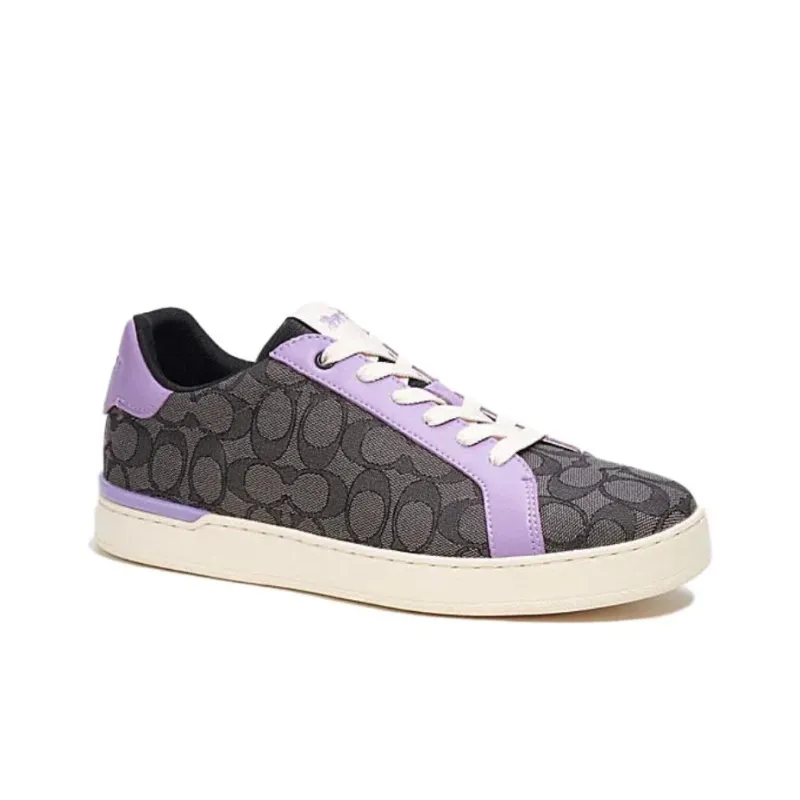 COACH Low Top Skateboard Shoes Men's Black-2