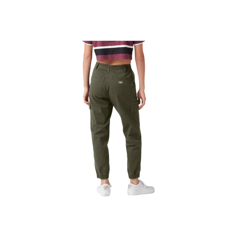 Dickies Cargo Pants Women's Olive-1