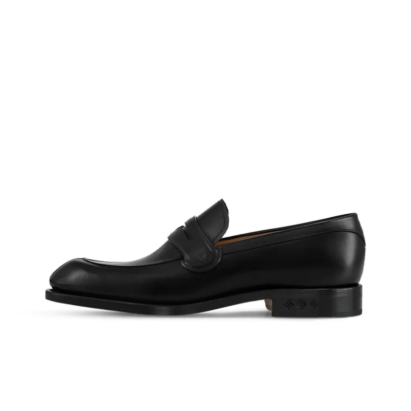 LOUIS VUITTON Sorbonne Loafers Men's Black-0