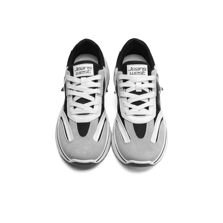 JEANSWEST Anti Slip And Wear Resistant Height Increasing Low Top Casual Shoes Unisex-9