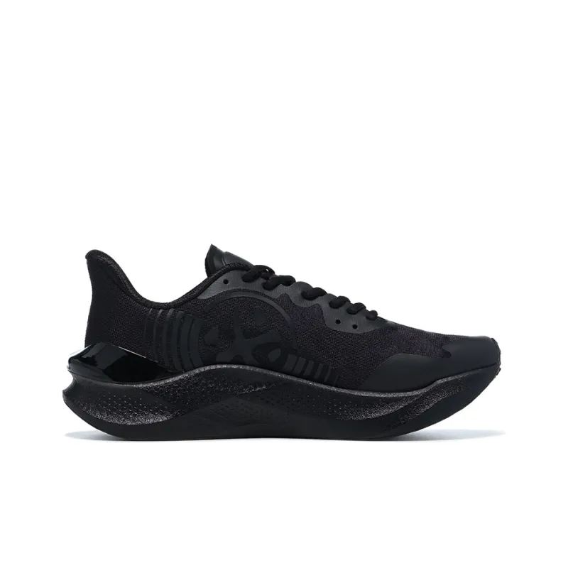 BMAI Cushioning Anti Slip And Wear Resistant Breathable Coverage Support Mid Top Running Shoes Women's Black-1