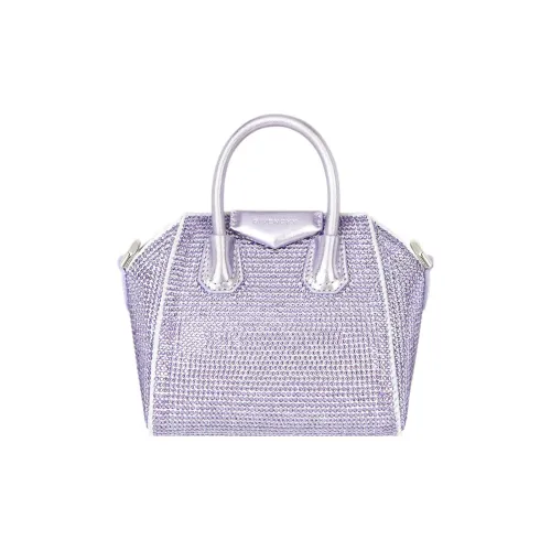 GIVENCHY Antigona Silk Shoulder Bag Crossbody Bag Handbag Extra Mini Women's Light Purple