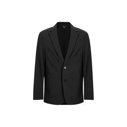 URBAN REVIVO Business Suits Men Jet Black