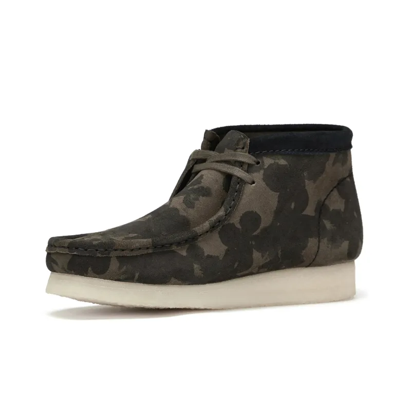 Clarks Originals WALLABEE Anti Slip Wear Resistant High Top Casual Shoes Men's Brown-1