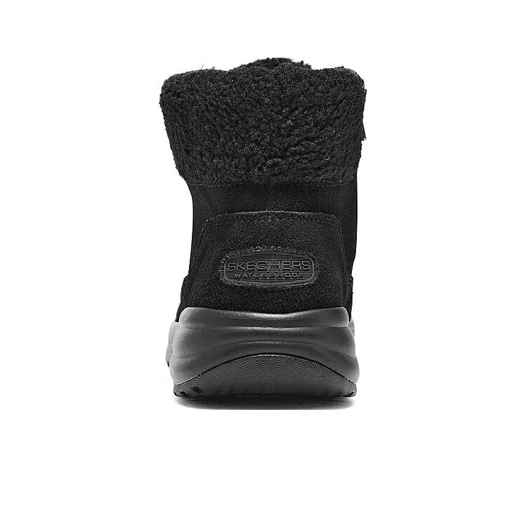 Skechers ON THE GO Stellar Thermal Abrasion Resistant Short Snow Boots Women's Black-2