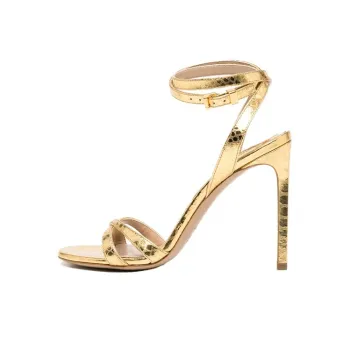 MICHAEL KORS Chrissy Strap Sandals Women's Gold