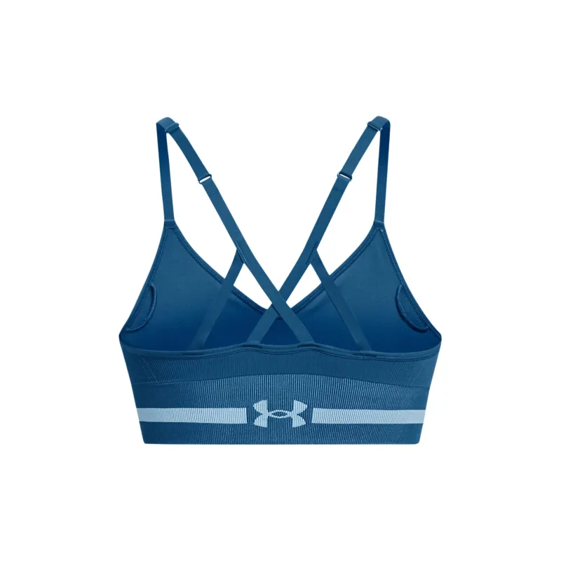 Under Armour Seamless Sleeveless Sports Shirts Women's Blue-1