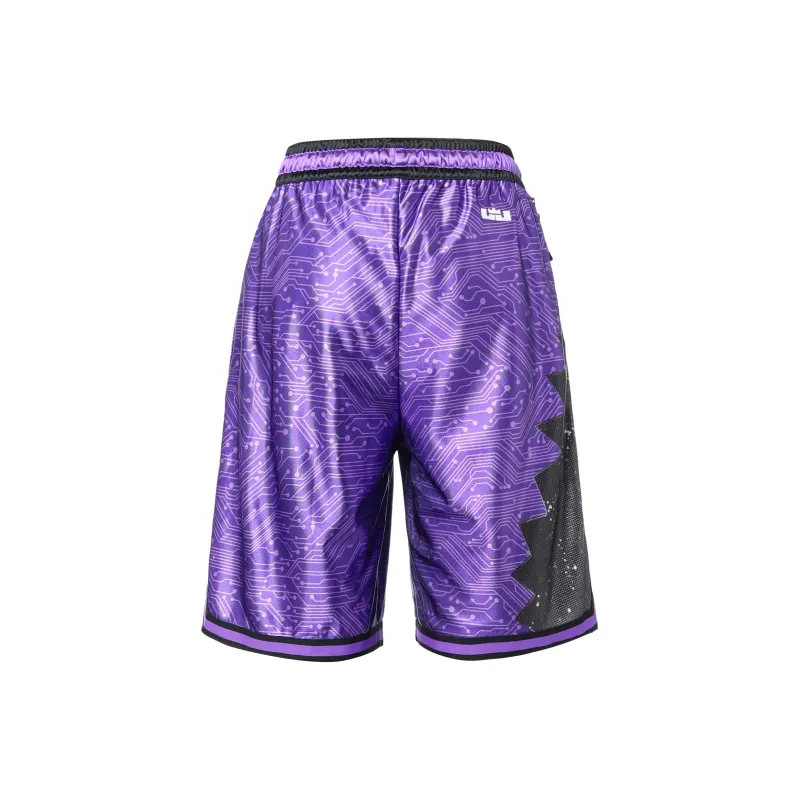 Nike Sports Shorts Men Purple-2