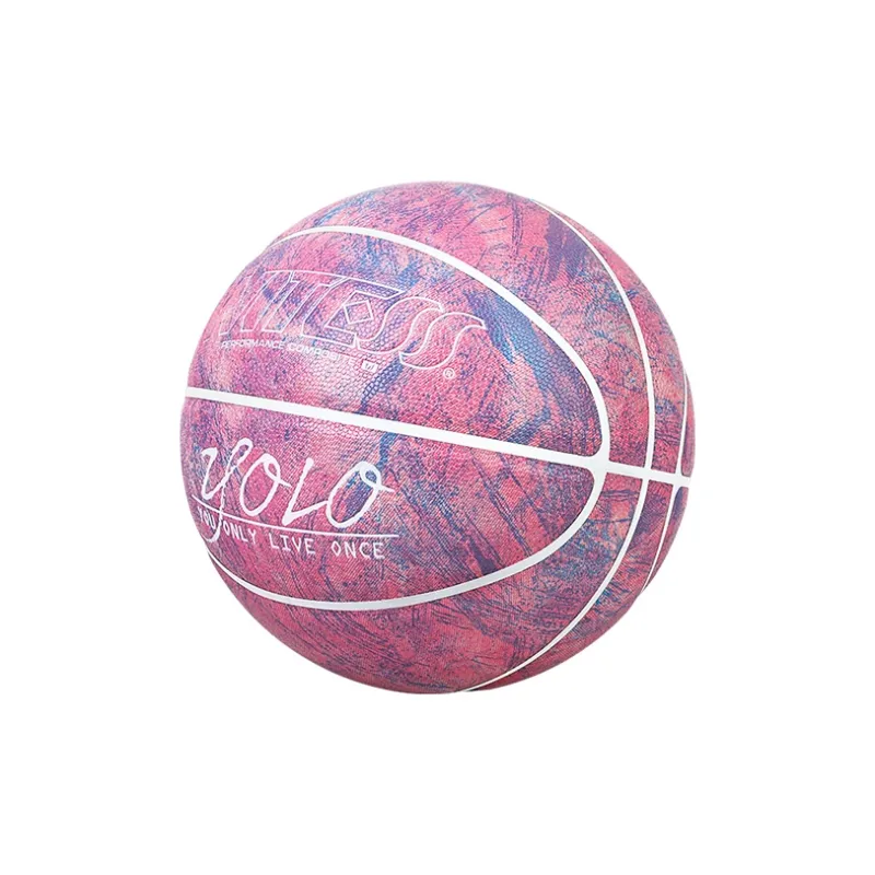 WITESS PU Basketball Dazzling Pink Red Size 7 Training-0