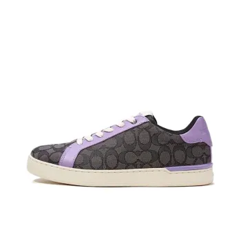 COACH Low Top Skateboard Shoes Men's Black