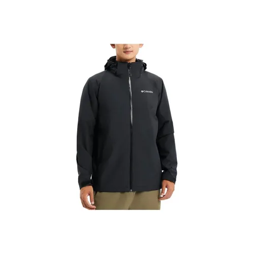 Columbia Windbreaker Jackets Unisex Black