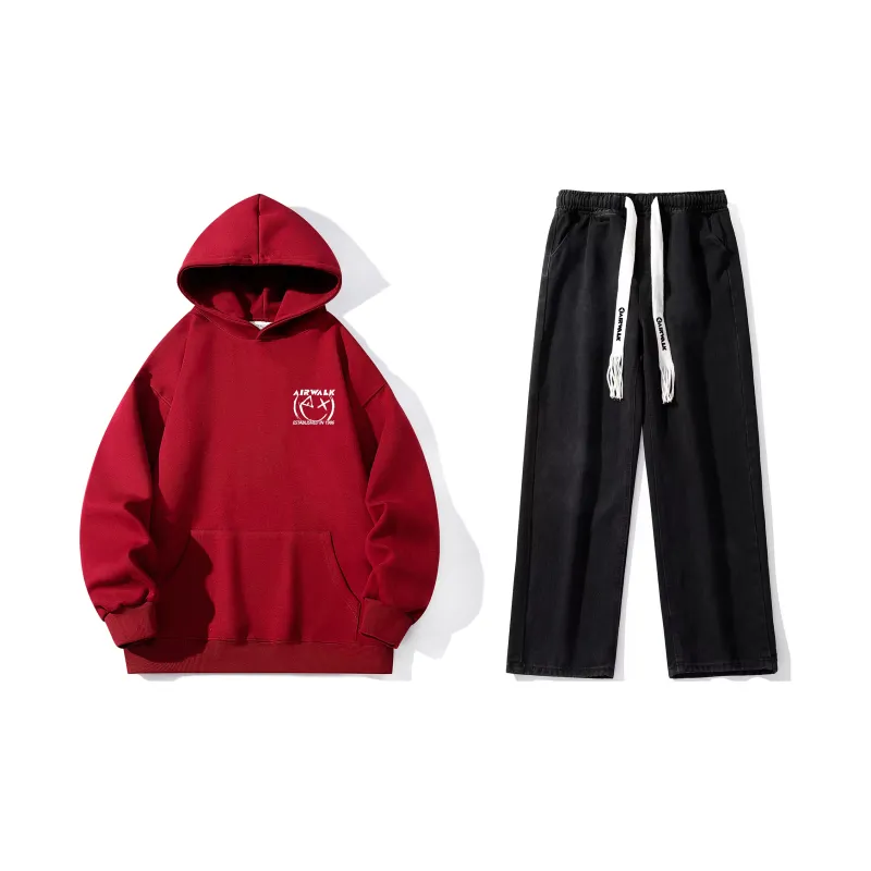 Airwalk Sweatshirt Sets Unisex-12