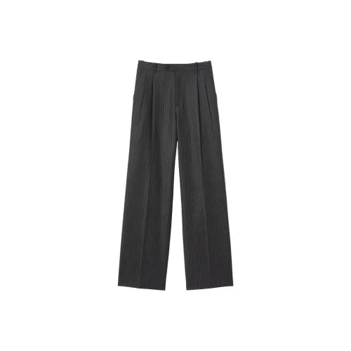 Sandro Striped Wool Tailored Trousers