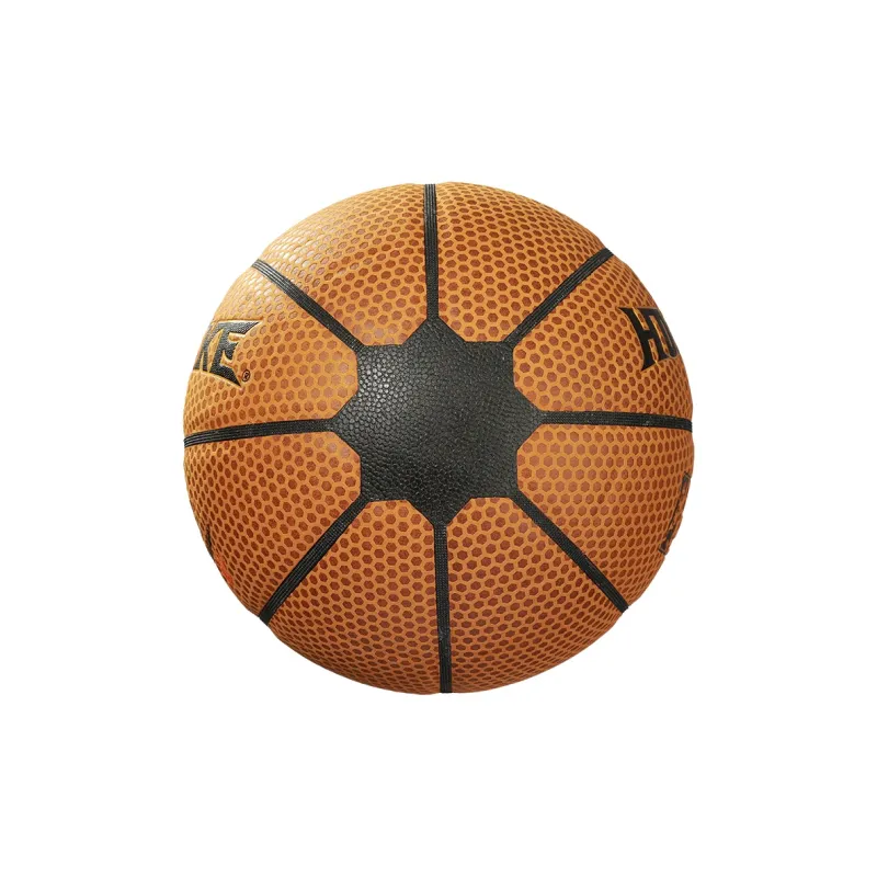 HONGKE Microfiber Leather Basketball Light Brown Size 7 Training Unisex-4