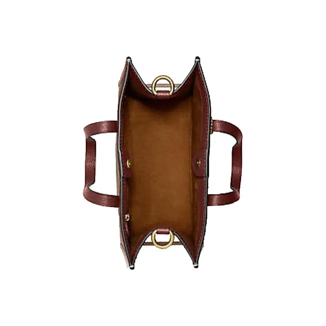 COACH Field Leather Crossbody Bag, Tote Bag, Shopping Bag, Handbag Tubas Unisex Milk Tea-2