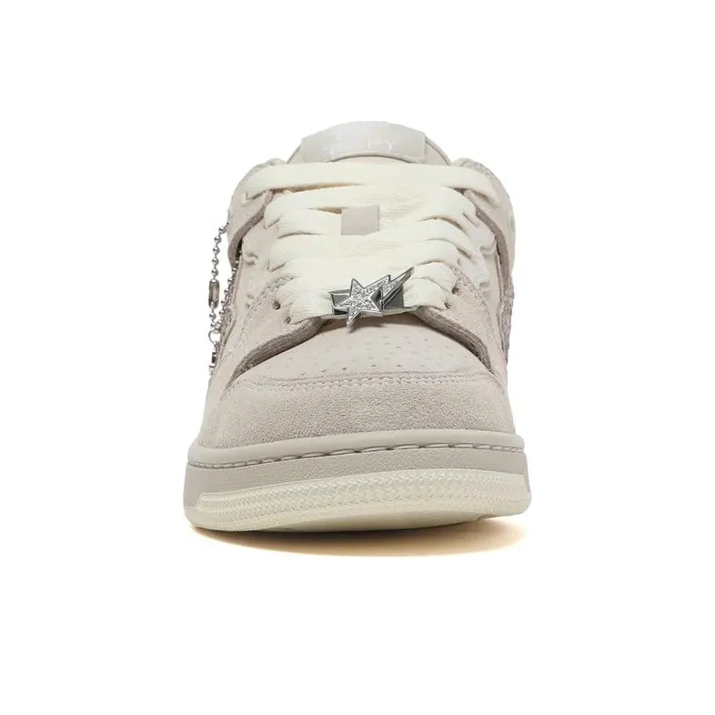 BAPY x A BATHING APE STA Low-Top Skateboard Shoes Women's Gray-2