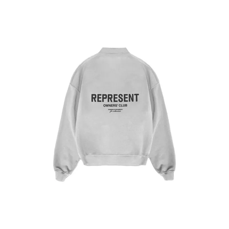 REPRESENT Owners Club Long Sleeve Polo Sweater-1