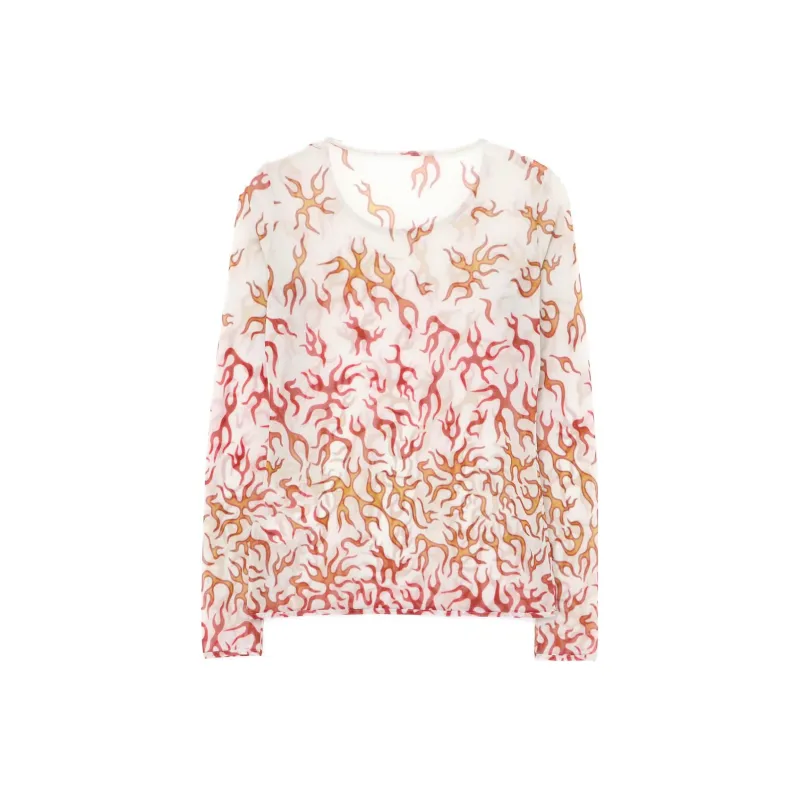 Yohji Yamamoto T Shirts Women's Beige Yellow-1