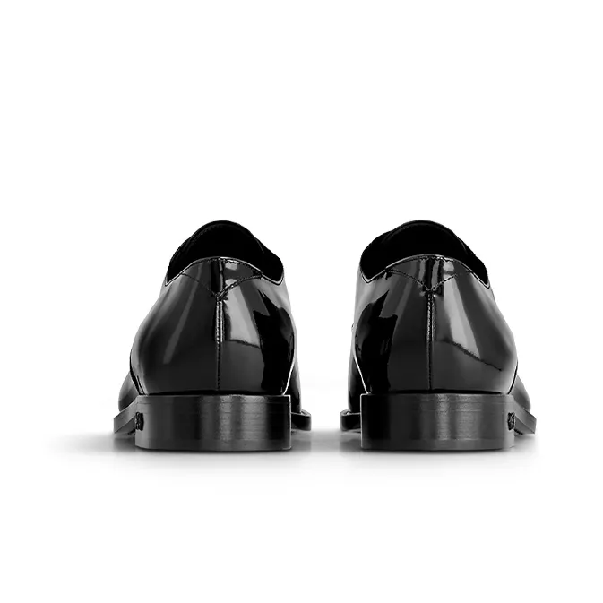 LOUIS VUITTON Varenne Dress Shoes Men's Black-3