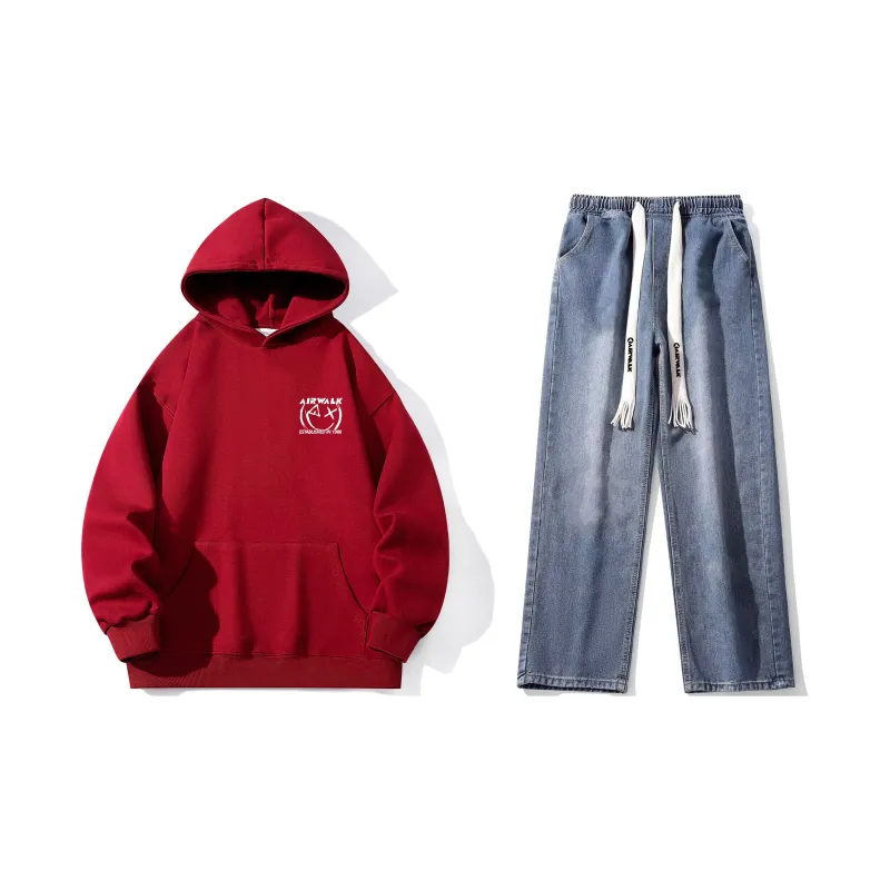 Airwalk Sweatshirt Sets Unisex-25