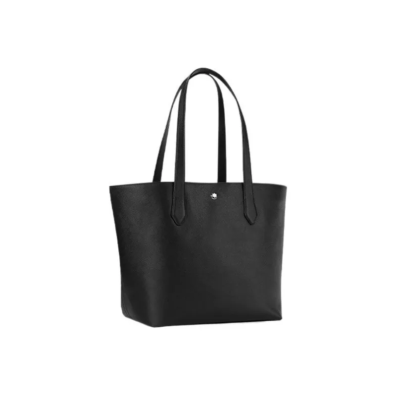 MONTBLANC Cow Leather Tote Bag Shopping Bag Handbag Regular Men's Black-1