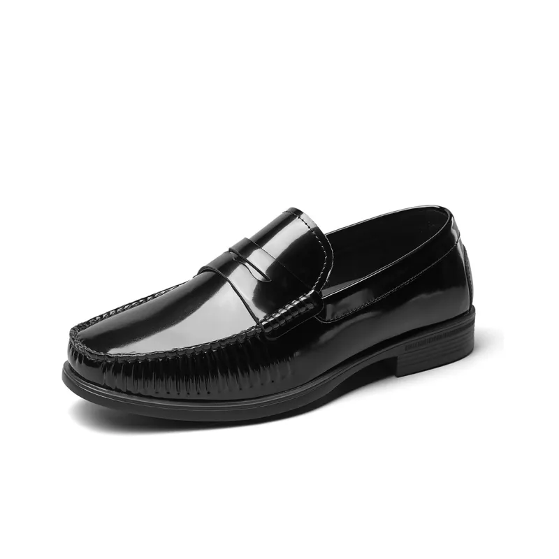 YEARCON Loafers Men Burgundy-1