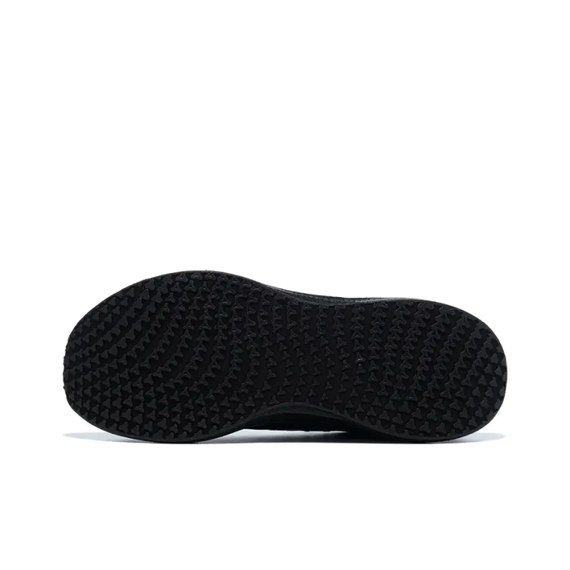 BMAI Cushioning Anti Slip And Wear Resistant Breathable Coverage Support Mid Top Running Shoes Women's Black-5