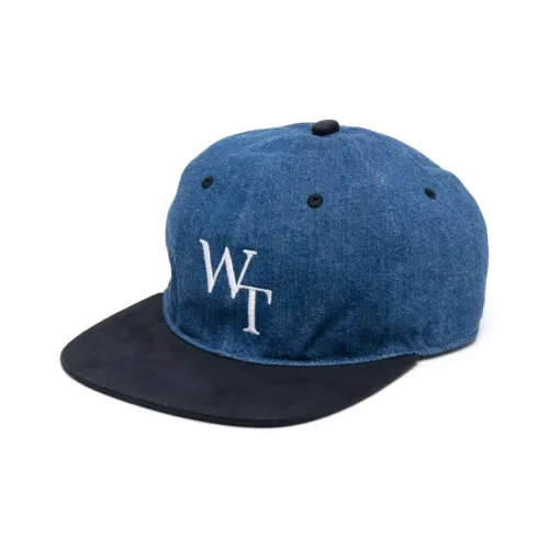 WTAPS Embroidered-logo Denim Baseball Cap