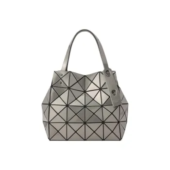 ISSEY MIYAKE CARAT Nylon Tote Handbag Regular Women's Bronze