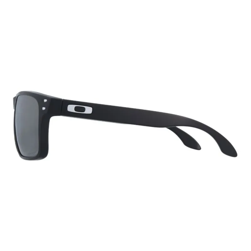 Oakley Plastic Irregular Shape Sunglasses Men's Black-2