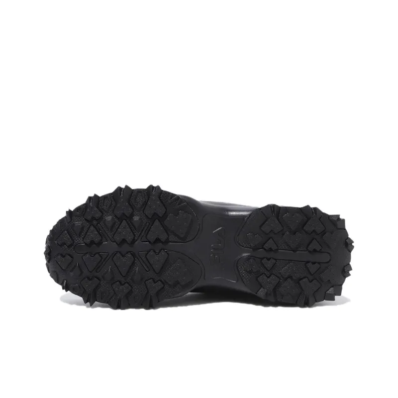 FILA Taurus V3 Cushioning Anti Slip And Wear Resistant Low Top Running Shoes Unisex Black-4