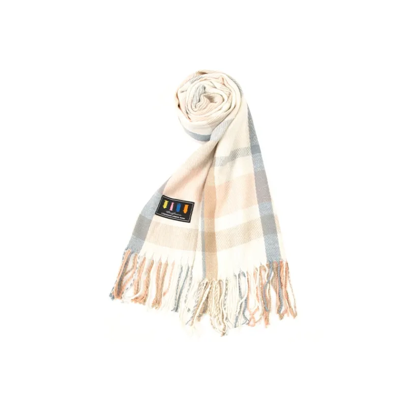 BAIJUAN Knit Scarves Unisex-2