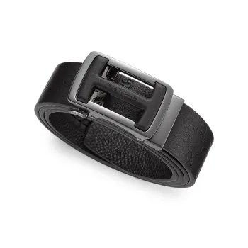 FAIRWHALE Cow Leather Leather Belts Men's Width 3.5CM