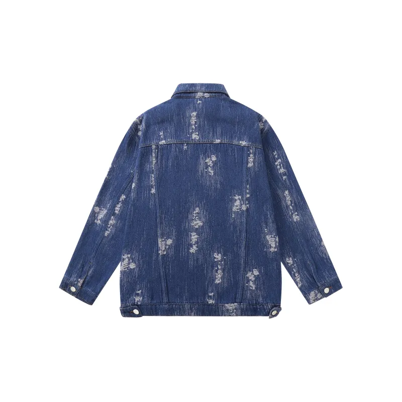 HELIPORT Denim Jackets Unisex Blue-1