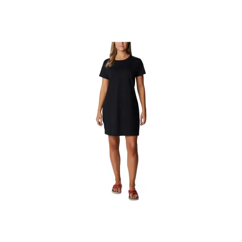 Columbia Short-Sleeved Dresses Women's Black