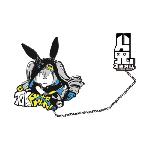MIHOYO Honkai Impact 3 Valkyrie Impression Metal Badge Fubu Brownie Brooch IP Merch