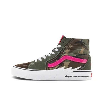 Vans SK8 Hi X Aape 'Bolt Green Camo'