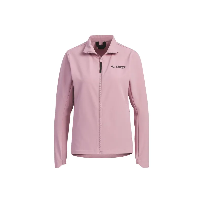 Adidas Waterproof And Windproof Windbreaker Jacket Women's Black-1
