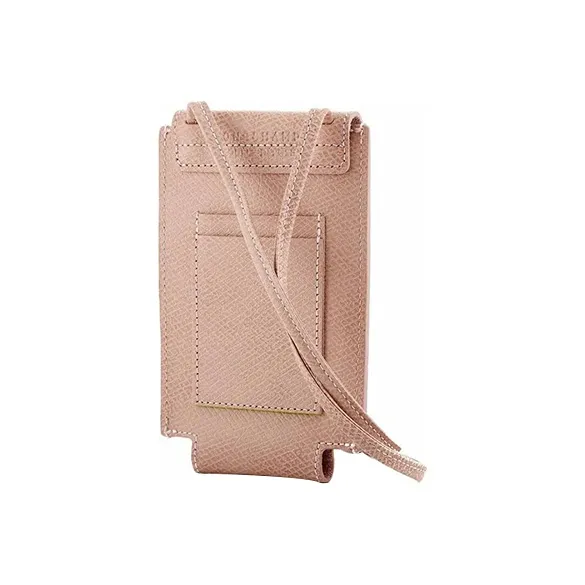 LONGCHAMP Le Pliage Green Leather Document Holder Card Holder Women's Nude-2