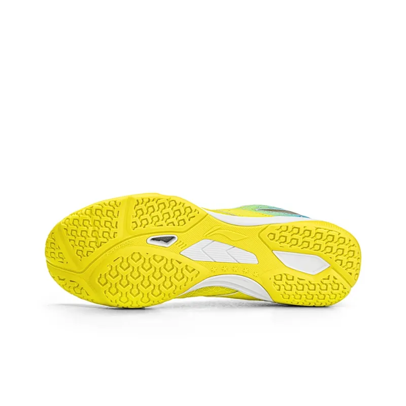 LiNing Cushioning Anti-Slip Wear-Resistant Breathability Low-Top Athletic Shoes Unisex Yellow-4
