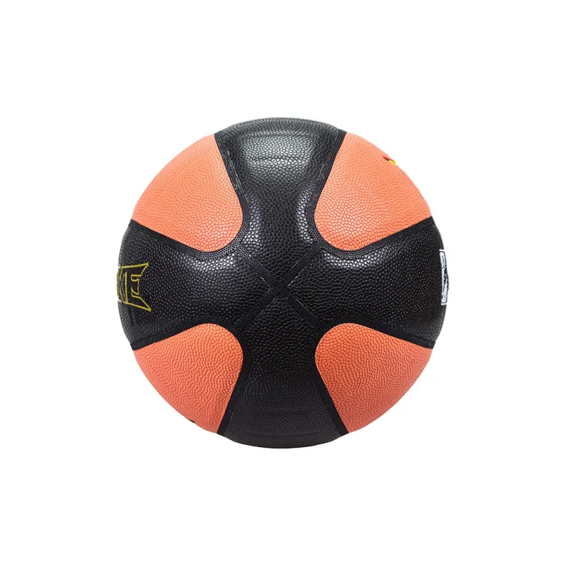 HONGKE PU Basketball Orange Black Size 7 Training Unisex-3